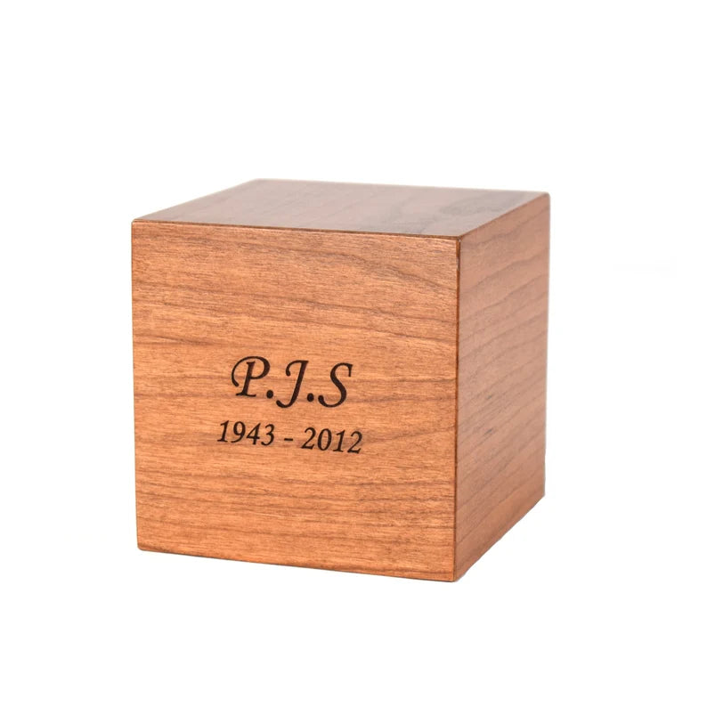 Small Cherry Keepsake Urn