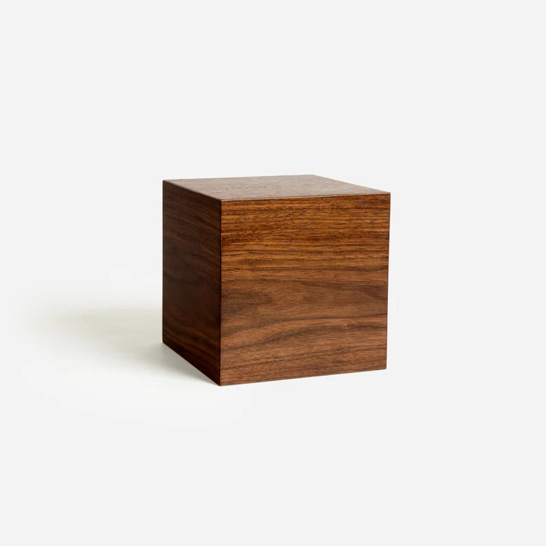 Small Walnut Keepsake Urn