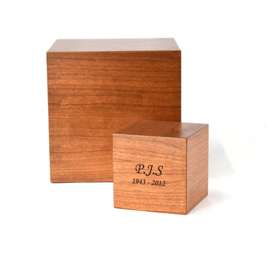 Small Cherry Keepsake Urn